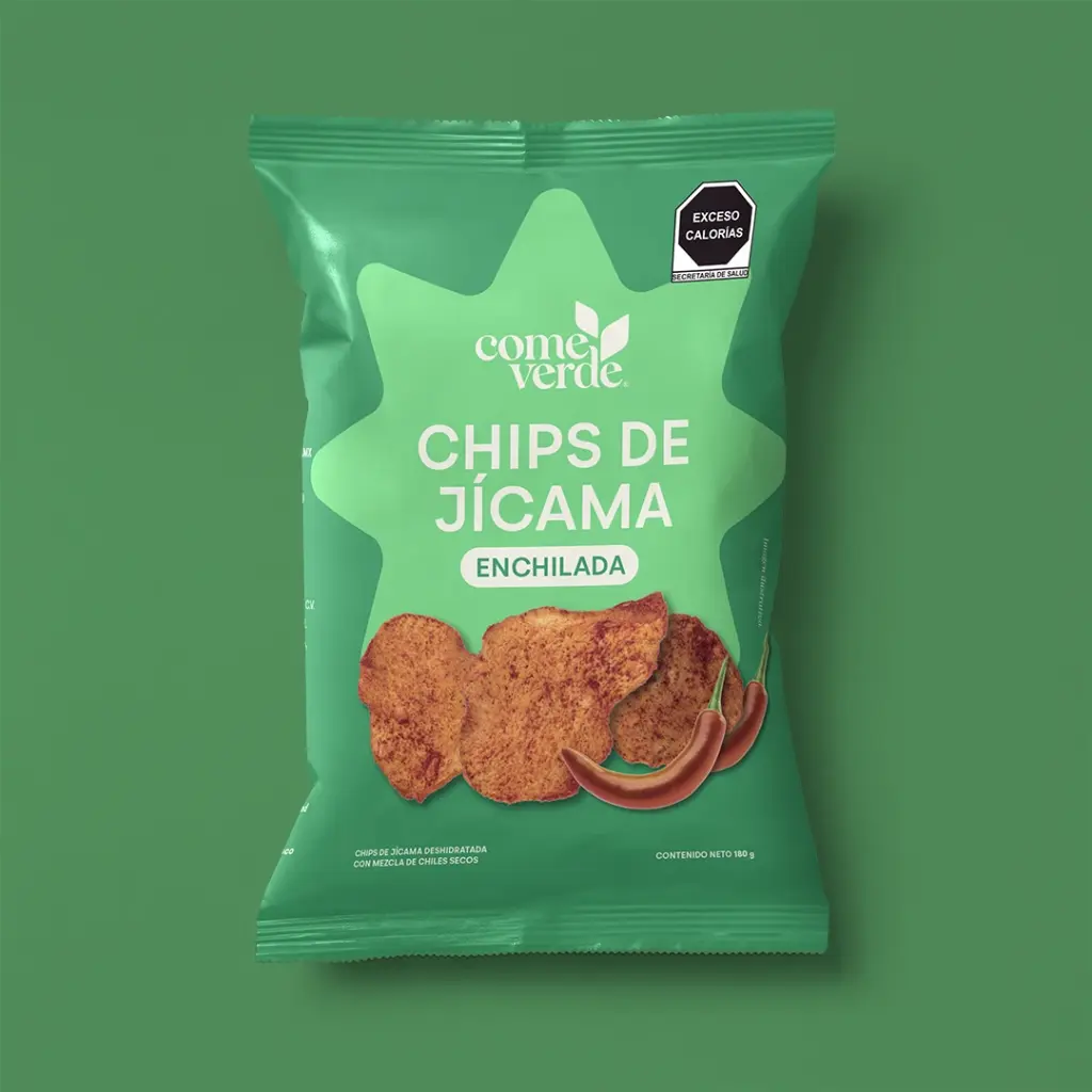 JICAMA ENCHILADA 180g 12 PIEZAS