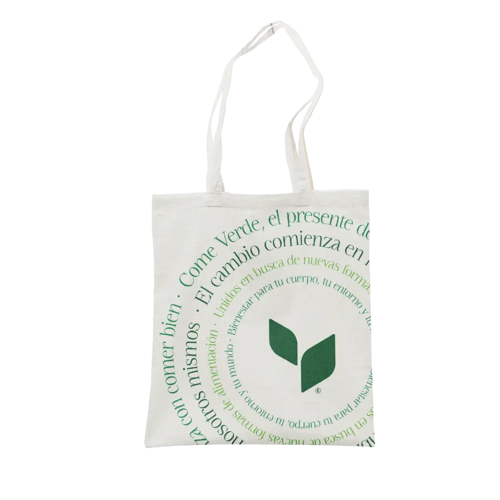 TOTE BAG COME VERDE