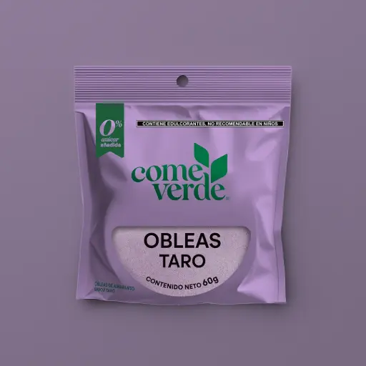 [PT034] OBLEA DE TARO 60g 12 PIEZAS