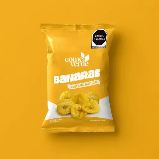 [PT065] BANARAS NATURAL 60g 12 PIEZAS